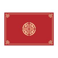 KAYE新中式入户门地垫进门口垫子客厅玄关防滑脚垫家用大门口进户门垫 阖家团圆【红】 40x60 cm