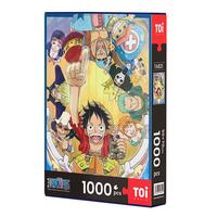 TOI图益潮玩拼图航海王1000片海贼王减压玩具六一开启新征程