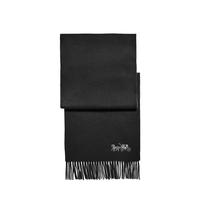 COACH 蔻驰 女士羊绒围巾 F76393BLK 黑色 183*30.5cm