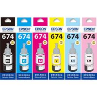 EPSON 爱普生 674 打印机墨水 6色 70ml