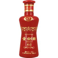 剑南春 金剑南 K6 52%vol 浓香型白酒 100ml 单瓶装