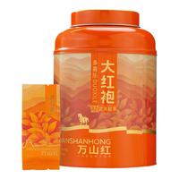 万山红   八马旗下品牌 乌龙茶 多喜乐武夷岩茶大红袍 茶叶 罐装400g【赠试茶+礼袋】
