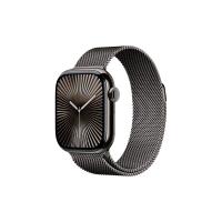 国家补贴、PLUS会员：Apple Watch Series 10 智能手表 GPS+蜂窝网络款 42mm 钛金属石板色 石板色米兰尼斯表带