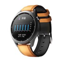 dido E10 Max 智能手表 39.02mm 典雅皮棕款（血压、血氧、ECG）
