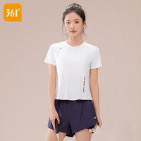 361°361运动短袖女夏季薄款训练服跑步短袖t恤瑜伽服