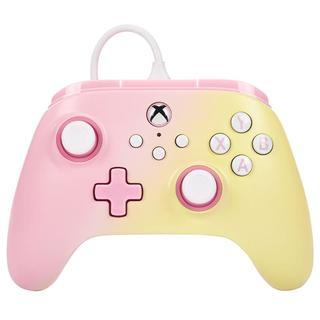 PowerA微软 XBOX游戏手柄 粉柠檬 PC电脑steam平台 xbox serie 原神 幻兽帕鲁 如龙 Xbox高级手柄 粉柠檬