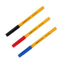 Schneider 施耐德 505F 拔帽圆珠笔 蓝色 0.5mm 5支装