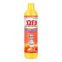 立白 洗洁精西柚精华离子去油食品用果蔬餐具清洗剂小瓶无残留不伤手 西柚洗洁精408g