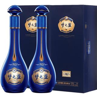 洋河 梦之蓝M6+ 40.8度浓香型白酒 550ml*2瓶 礼盒装