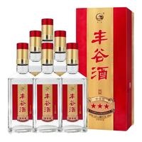 丰谷 三星 浓香型白酒 45度 488ml*6瓶 整箱装