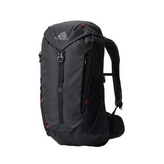 格里高利 ZULU探迹LT 男子轻量化户外旅行徒步登山包双肩包 28L-火山黑