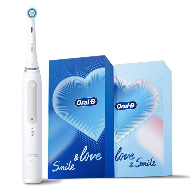 Oral-B iO3 磁波技术 白色 4支刷头 电动牙刷