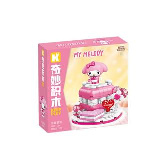 keeppley 奇妙积木 三丽鸥美食派系列 K20860 草莓慕斯 美乐蒂