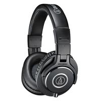 audio-technica 铁三角 ATH-M40x 头戴式监听耳机(耳罩)黑色