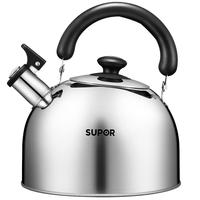 SUPOR 苏泊尔 3L好帮手鸣笛烧水壶燃气电磁炉通用304不锈钢烧水壶