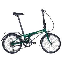 大行（DAHON）折叠车20英寸6速成人铝合金男女通勤自行车KBA061 绿色