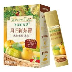 爷爷的农场 爷的农场鲜梨膏0添加剂便携真润鲜纯梨膏莱阳砀山婴儿宝零食9