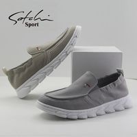 百亿补贴：沙驰运动 Satchi Sport 套脚帆布鞋秋季男鞋一脚蹬轻便休闲鞋懒人鞋舒适软底鞋子