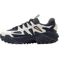 LI-NING 李宁 林川LITE休闲鞋男子23减震回弹经典潮流复古运动鞋AGLT161 冷檀黑/米白色-1 39