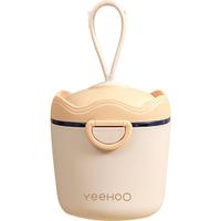  英氏 YeeHoO 皇冠奶粉盒 洛克黄
