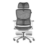 HBADA 黑白调 E2 Pro E218 人体工学椅 云白色 旋转扶手脚托款