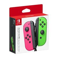 Nintendo 任天堂 海外版 Joy-con 游戏手柄 电光粉红&光绿
