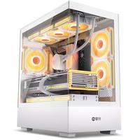 IPASON 攀升 战境S6 十二代酷睿版 组装电脑（黑白色、500GB SSD、酷睿i5-12400F、RTX 3060 12G、16GB)