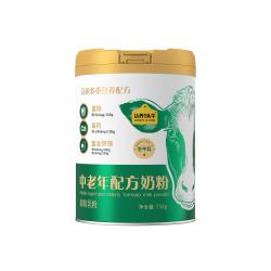 认养一头牛 高钙富硒生牛乳中老年配方奶粉 750g*2罐 礼盒装