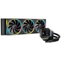  DEEPCOOL/九州风神 支持MP4视频 水冷散热器 PWM智能调速水泵 ARGB星环风扇