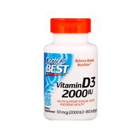 多特倍斯 维生素D3 2000IU软胶囊 180粒