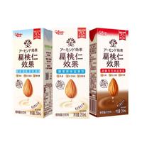 格力高扁桃仁效果植物奶无糖原味可可组合250ml*3
