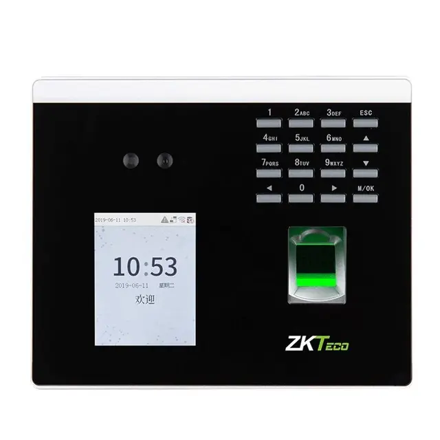 ZKTeco 中控智慧 XFace100 考勤机 人脸指纹识别
