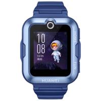 华为 4 Pro 4G儿童智能手表 52mm 蓝色塑胶表壳 蓝色硅胶表带（GPS、北斗）