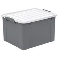 Citylong 禧天龙 高韧性抗压收纳箱 65L 中灰色