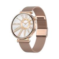  LAISIDI/莱思帝 心率血压血氧监测 女士智能手表+金色钢带  不锈钢表带 39mm