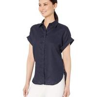 拉夫劳伦女款亚麻衬衫