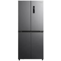 Midea 美的 BCD-425WSPM(E) 风冷十字对开门冰箱 425L 银色