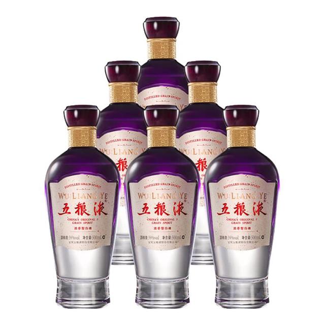WULIANGYE/五粮液暂无信息浓香型白酒原箱500ml 39度【报价价格评测怎么