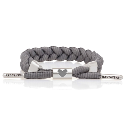 RASTACLAT I LOVE U 情人节限定灰男生款编织手链 RC52022