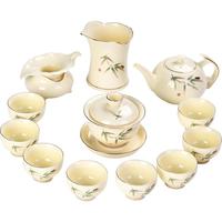 祥业 XYCJ482 蝉竹 茶具套装 12件套