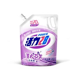 活力28 薰衣芬芳清香型洗衣液补充装洗衣液去污护色防串色家庭装 3.5kg*1瓶+2kg*1袋
