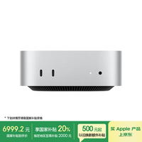 苹果 Apple Mac mini 2024款 迷你台式机 万兆网口版 银色（M4 Pro 12+16核、核芯显卡、24GB、512GB SSD）