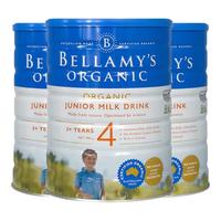 BELLAMY'S 贝拉米 经典系列 有机儿童奶粉 澳版 4段 900g*3罐