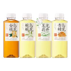 果子熟了 无糖茶 混合3口味 茶饮料0糖0脂0卡 500mL*12瓶 整箱不苦涩 尝鲜