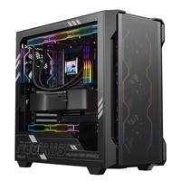影驰 GALAX风神游戏办公台式电脑机箱黑色（ATX/TYPE-C/快拆/兼容背插主板/显卡竖装/一体式跳线/零件盒） 风神黑（一体跳线/快拆）