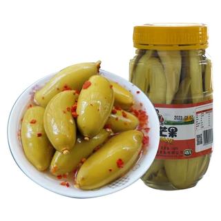 开味泡农家自制泡椒酸萝卜芥菜下饭菜腌制蔬菜水果火锅食材 酸芒果820g一瓶