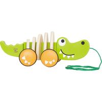 Hape E0348 拖拉鳄鱼 绿色