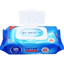 维达 湿巾 80片 温和无香