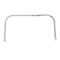 诺罗 粘贴轨道安装门帘超薄静音轨道导轨滑轮侧装顶装窗帘杆窗帘免打孔滑道 白色单轨 超薄静音粘贴直轨2米