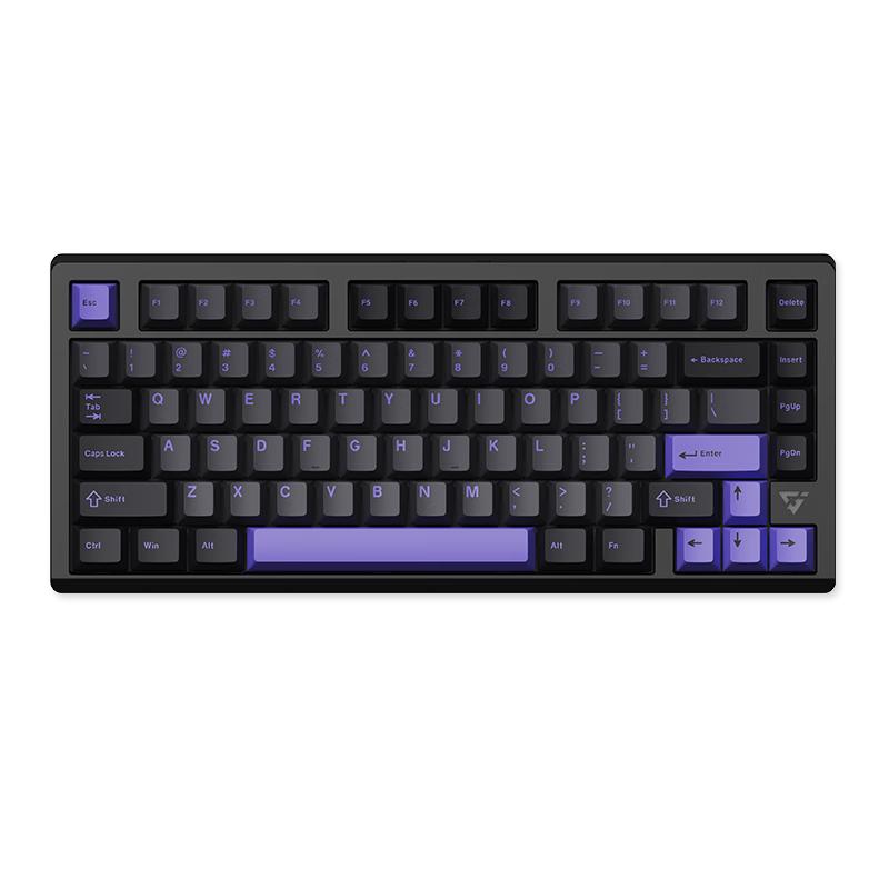 VXE75 V2 阿尼亚轴 夜色粉影，VXE75 V2 阿尼亚轴 云山雾紫，VXE75 V2 阿尼亚轴 星光银，VXE75 V2 蓝莓冰淇淋轴 樱花粉，VXE75 V2 蓝莓冰淇淋轴 珍珠白